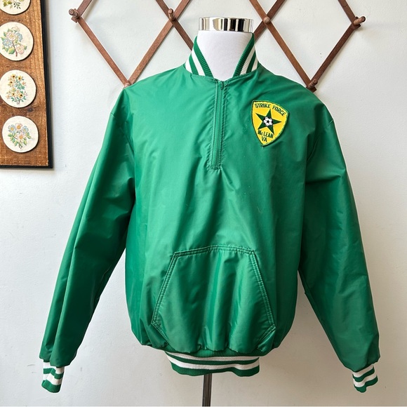Other - Vintage Soccer Coach McLean VA Strike Force Windbreaker Jacket